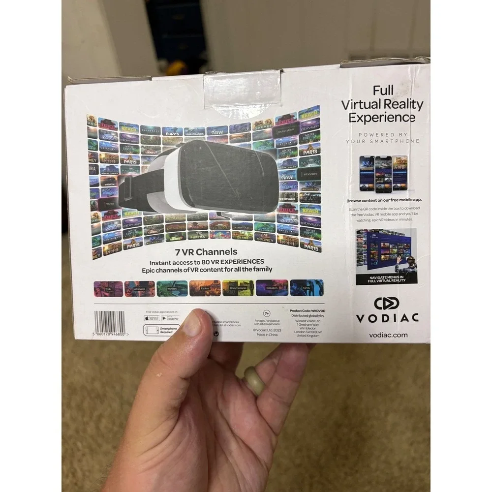 Vodiac VR Experiences and Headset Immersive Virtual Reality for Smartphone